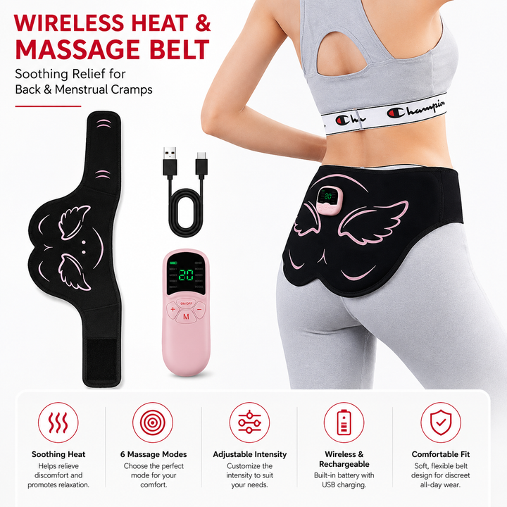 Premium EMS Hip Trainer Muscle Stimulator Wearable Fitness Device 10 Modes 30 Levels USB Rechargeable Remote Control for Home Gym Daily Use