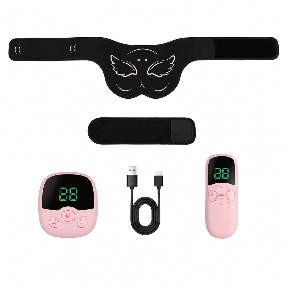 Premium EMS Hip Trainer Muscle Stimulator Wearable Fitness Device 10 Modes 30 Levels USB Rechargeable Remote Control for Home Gym Daily Use