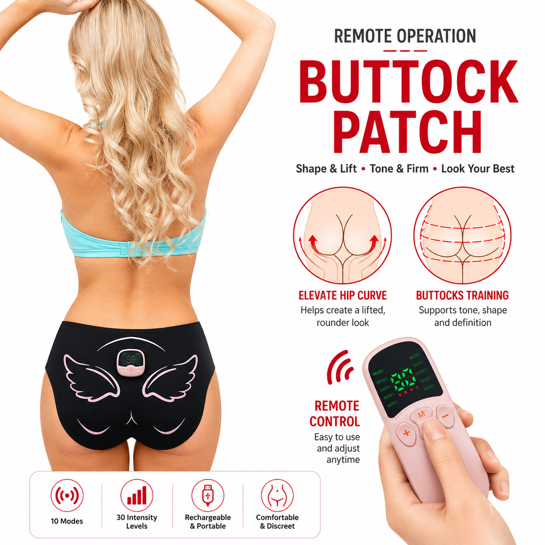 Premium EMS Hip Trainer Muscle Stimulator Wearable Fitness Device 10 Modes 30 Levels USB Rechargeable Remote Control for Home Gym Daily Use