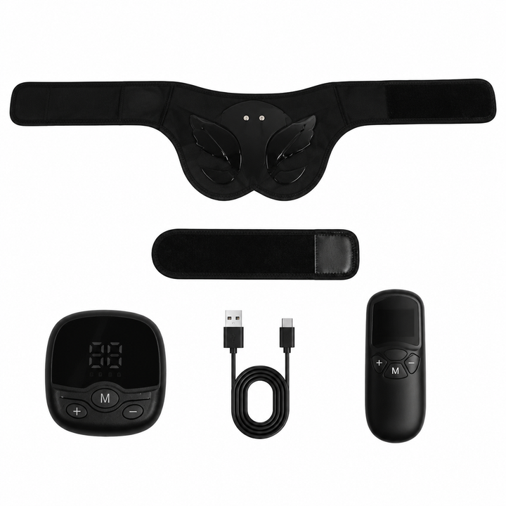 Premium EMS Hip Trainer Muscle Stimulator Wearable Fitness Device 10 Modes 30 Levels USB Rechargeable Remote Control for Home Gym Daily Use