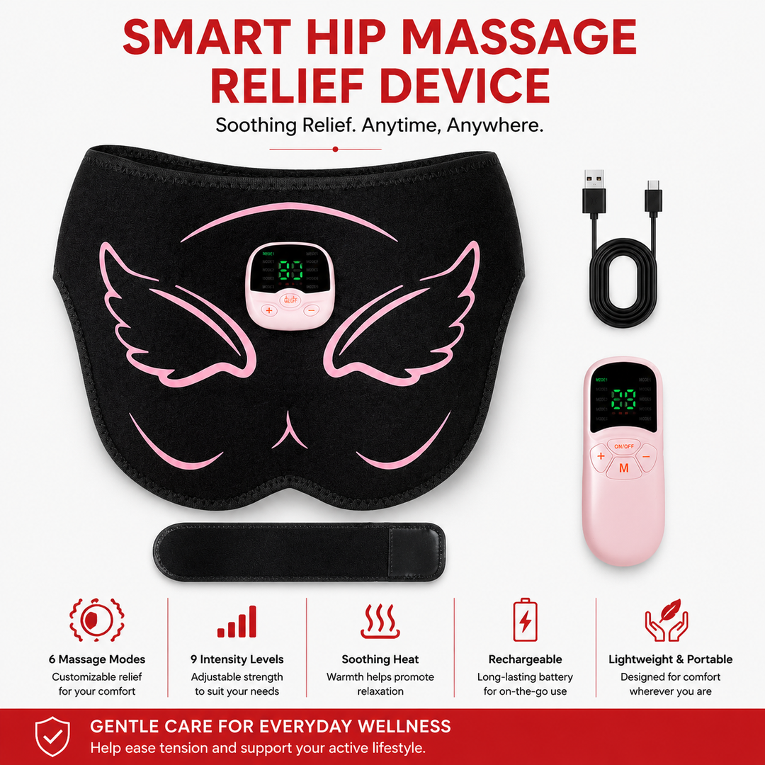 Premium EMS Hip Trainer Remote Control Glute Muscle Stimulator 10 Modes 30 Levels USB Rechargeable Buttocks Toning Body Massage Device Wearable
