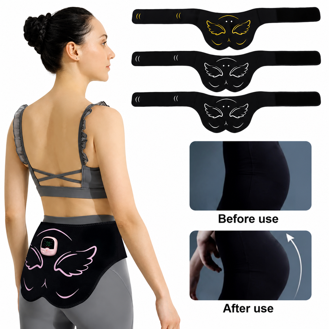 Premium EMS Hip Trainer Remote Control Glute Muscle Stimulator 10 Modes 30 Levels USB Rechargeable Buttocks Toning Body Massage Device Wearable