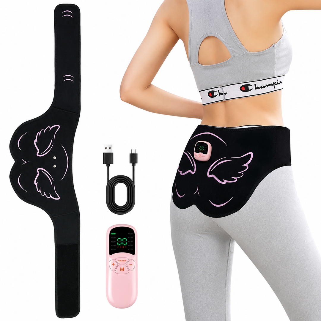 Premium EMS Hip Trainer Remote Control Glute Muscle Stimulator 10 Modes 30 Levels USB Rechargeable Buttocks Toning Body Massage Device Wearable