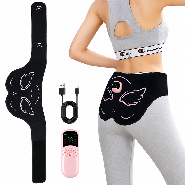 Premium EMS Hip Trainer Remote Control Glute Muscle Stimulator 10 Modes 30 Levels USB Rechargeable Buttocks Toning Body Massage Device Wearable