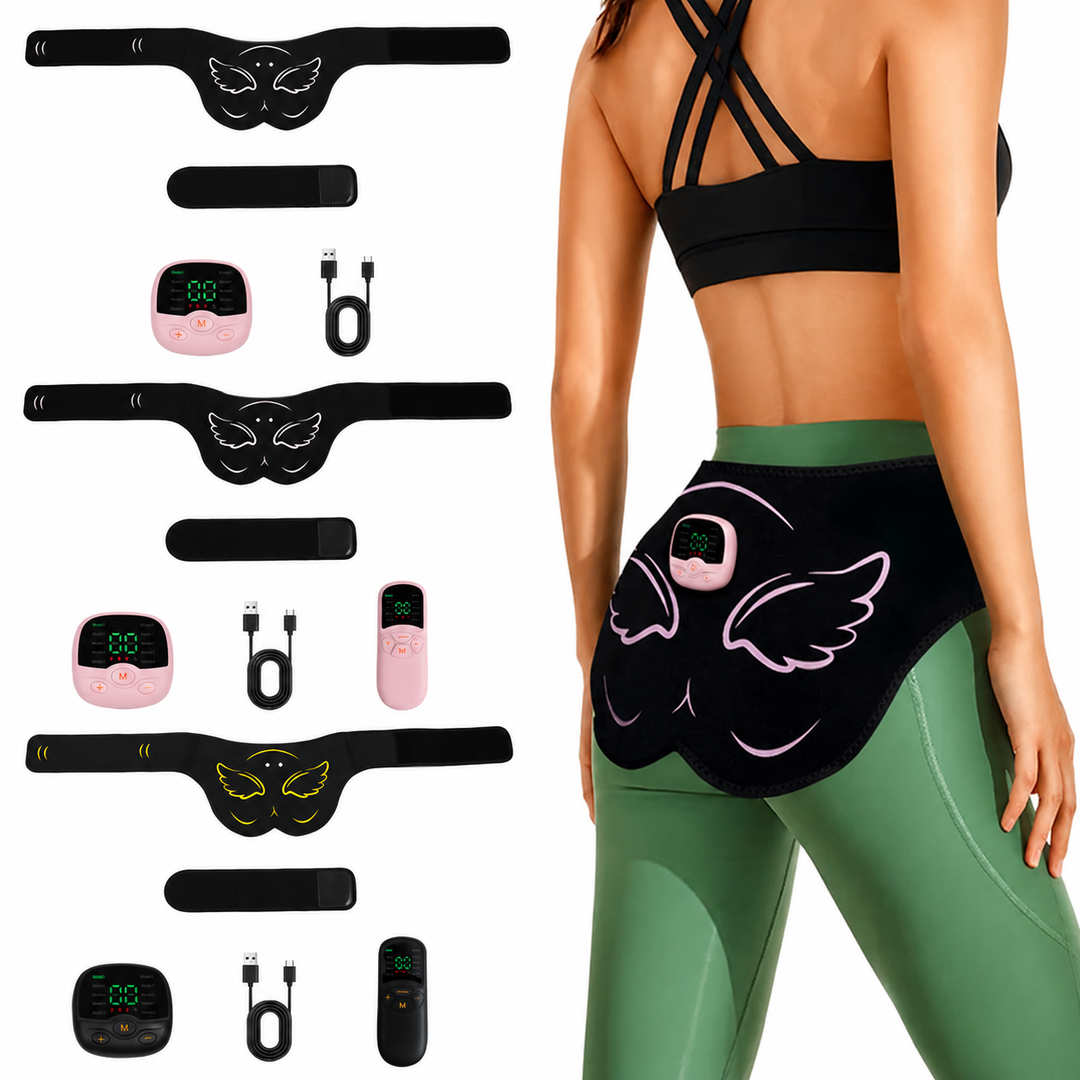Premium EMS Hip Trainer Remote Control Glute Muscle Stimulator 10 Modes 30 Levels USB Rechargeable Buttocks Toning Body Massage Device Wearable