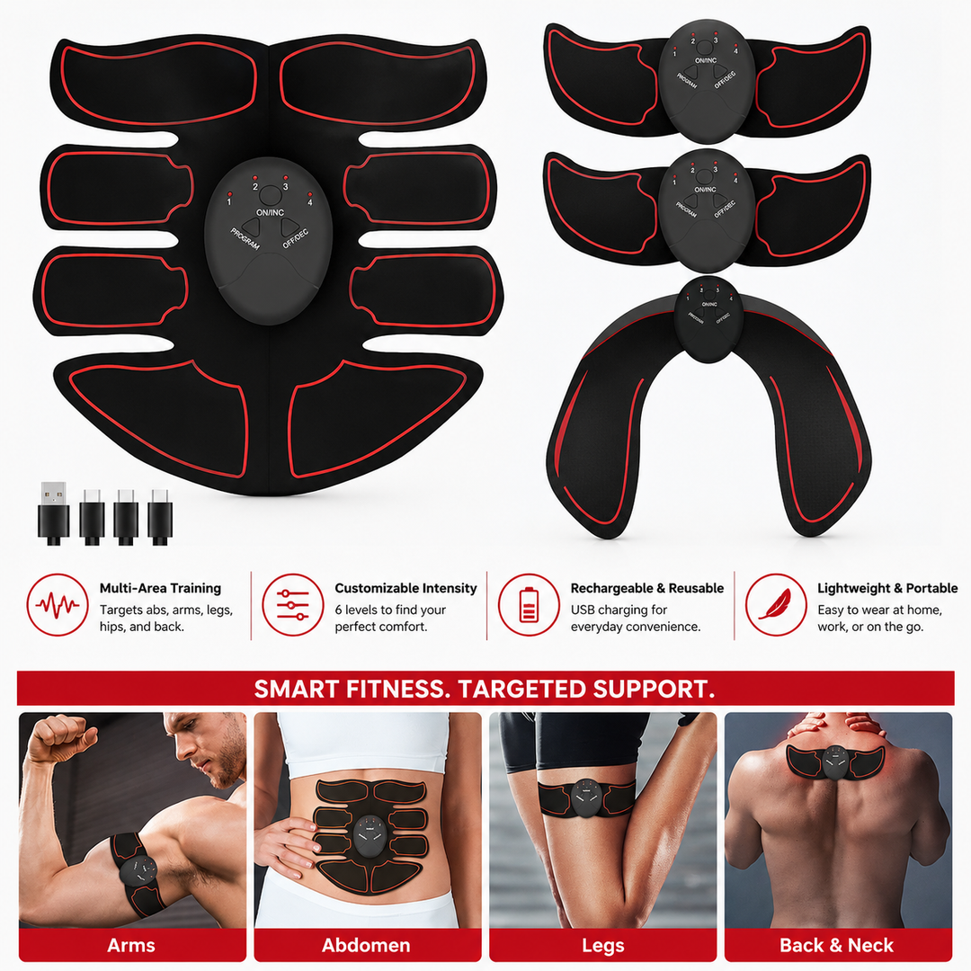 Premium EMS Hip Trainer Wearable Glute Muscle Stimulator Butt Toner Adjustable Multi Mode Hip Massage Body Shaping Fitness Stimulation Device