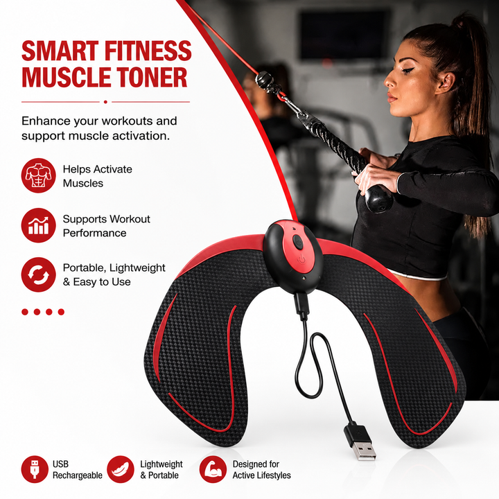Premium EMS Hip Trainer Wearable Muscle Stimulator Multi Mode Adjustable Fitness Device Portable Body Shaper Home Gym Workout Travel Use