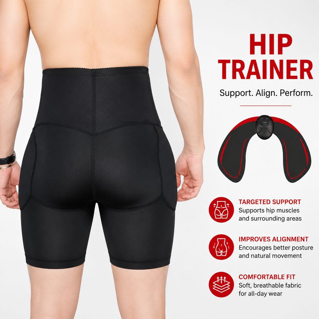 Premium EMS Hip Trainer Wearable Muscle Stimulator Multi Mode Adjustable Fitness Device Portable Body Shaper Home Gym Workout Travel Use