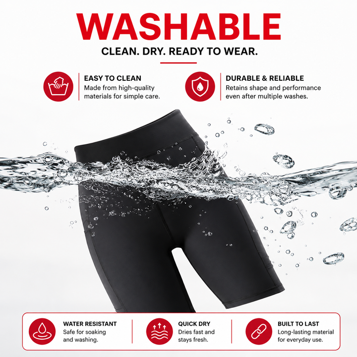 Premium EMS Muscle Stimulation Massage Pants Wearable Microcurrent Shorts 6 Modes USB Rechargeable Slimming Yoga Leg Relaxation Massage Device