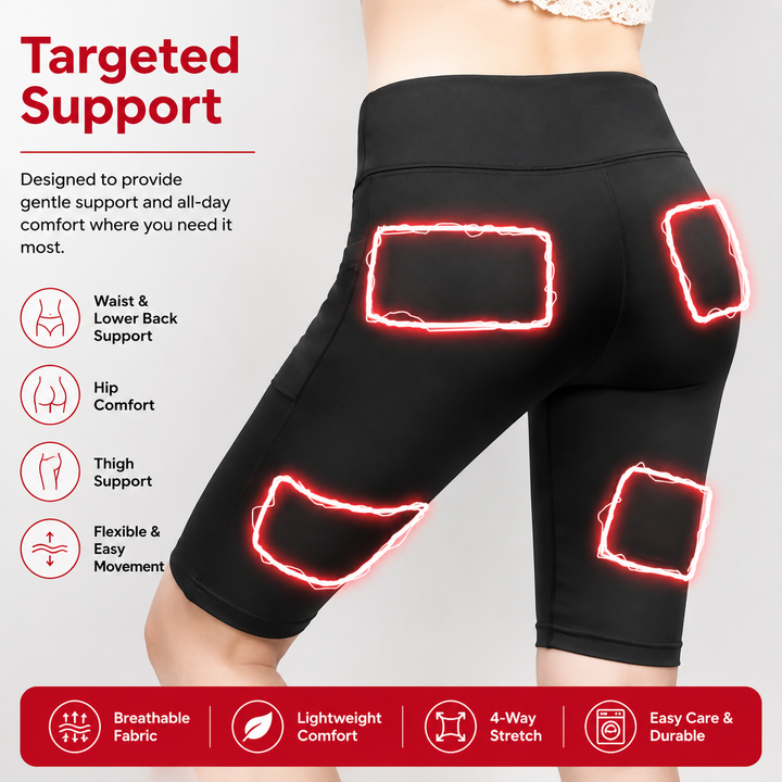 Premium EMS Training Shorts Muscle Stimulator Wearable Fitness Pants USB Rechargeable 6 Modes Adjustable Intensity Lower Body Workout EMS Suit