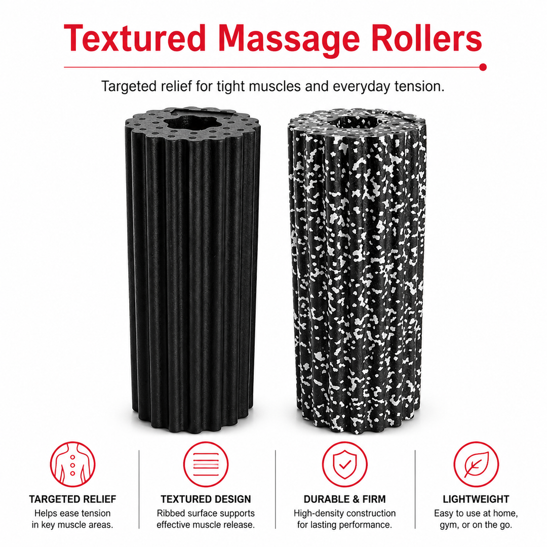 Premium EPP Foam Roller High Density Hollow Exercise Roller 30×15cm Plum Shape Yoga Column Stretching Fitness Roller Home Gym Portable Recovery Tool