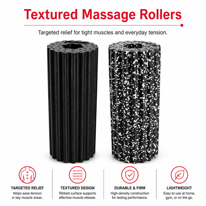 Premium EPP Foam Roller High Density Hollow Exercise Roller 30×15cm Plum Shape Yoga Column Stretching Fitness Roller Home Gym Portable Recovery Tool