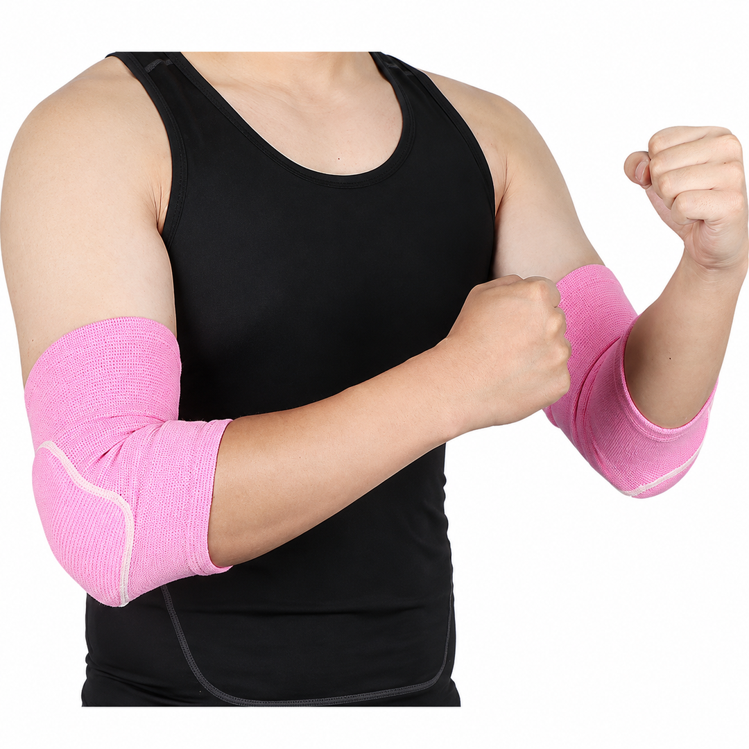 Premium Elbow Brace Compression Support Sleeve Adjustable Breathable Elastic Arm Support Gym Sports Pain Relief Elbow Protector 1PC