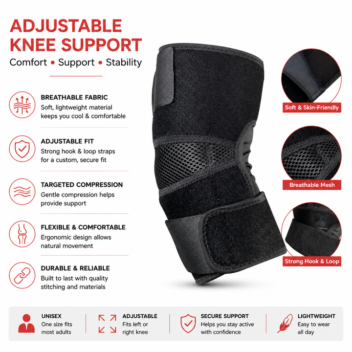 Premium Elbow Support Sleeve Adjustable Compression Arm Sleeve Breathable Sports Elbow Brace Basketball Football Gym Training Pain Relief Support