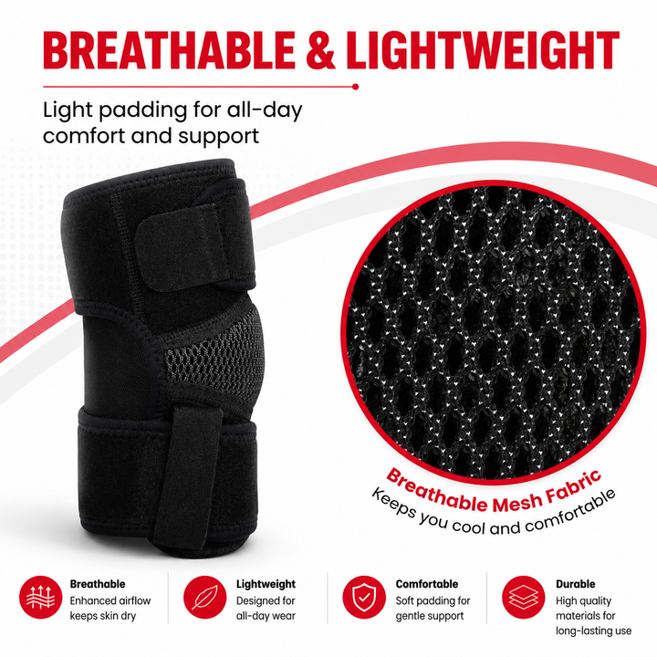 Premium Elbow Support Sleeve Breathable Compression Arm Protector Adjustable Sports Support Pad Basketball Football Tennis Gym Injury Protection