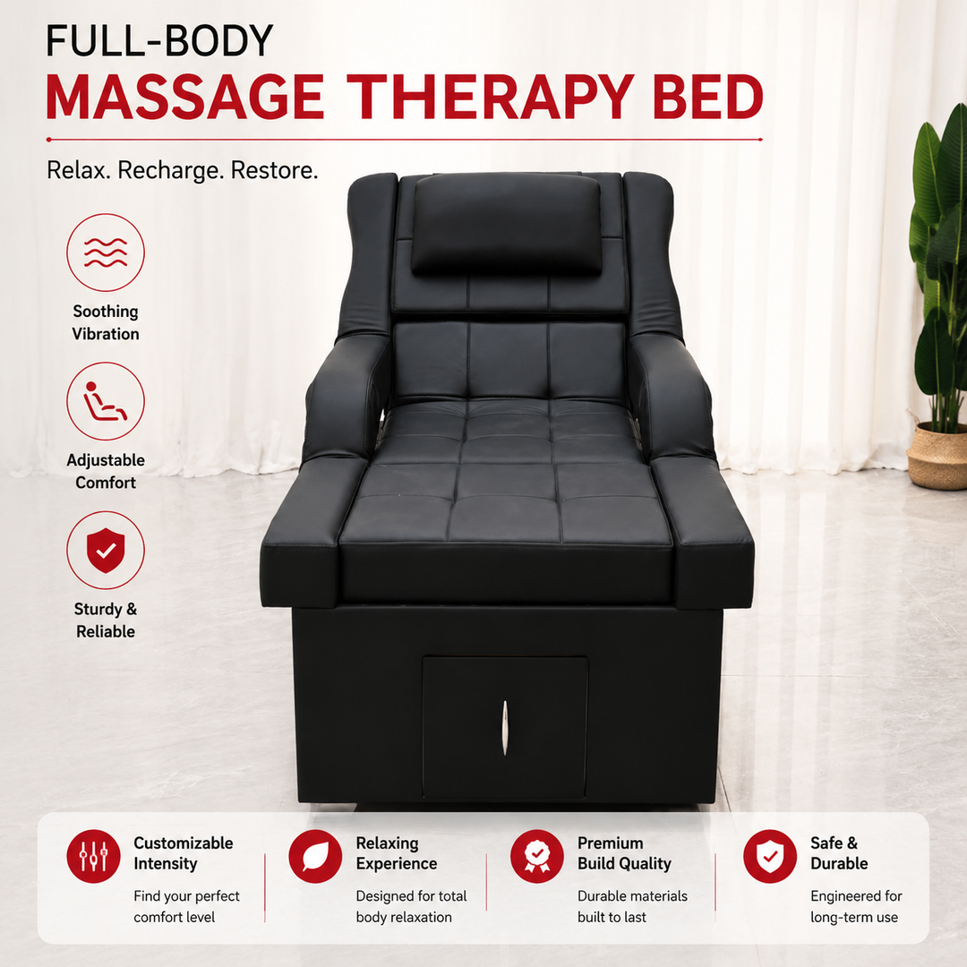 Premium Electric Adjustable Shampoo Bed Salon SPA Massage Table Hair Washing Basin Foot Bath Electric Lift Professional Salon Furniture