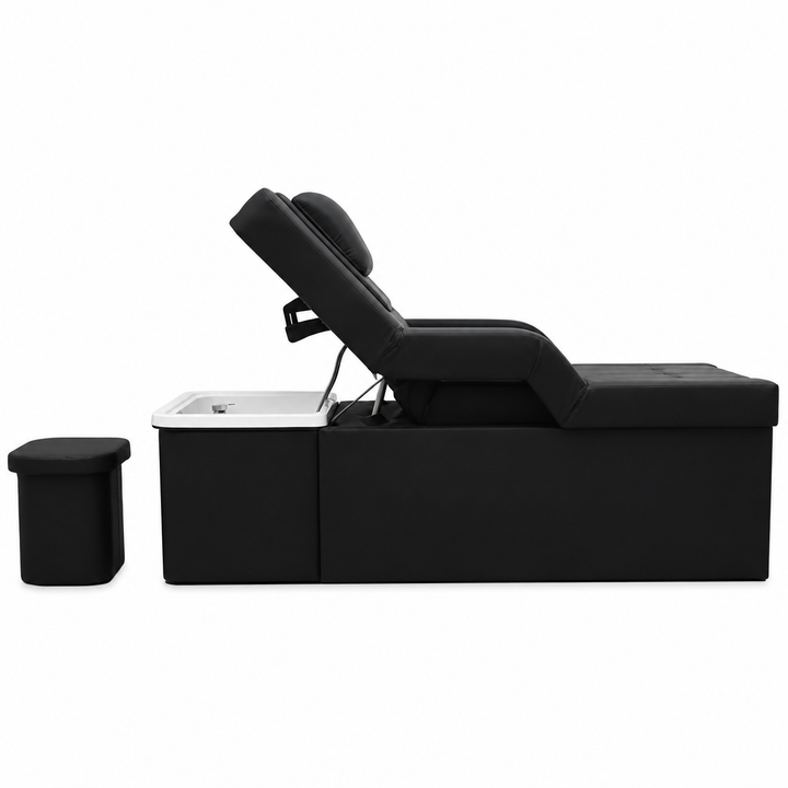 Premium Electric Adjustable Shampoo Bed Salon SPA Massage Table Hair Washing Basin Foot Bath Electric Lift Professional Salon Furniture