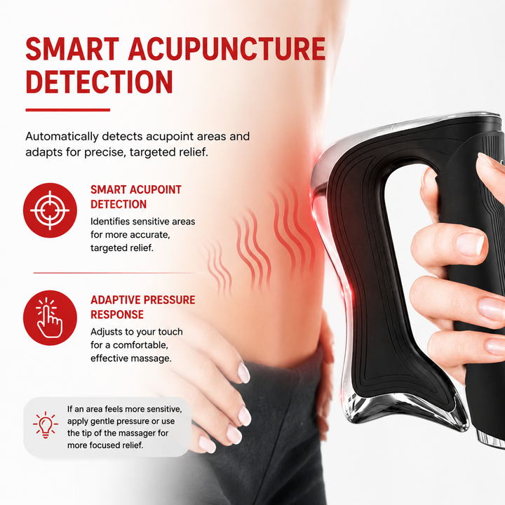 Premium Electric Fascia Massager NMES Muscle Stimulation Gua Sha Massage Tool Full Body Scraping Device Rechargeable Deep Tissue Relaxation Massage