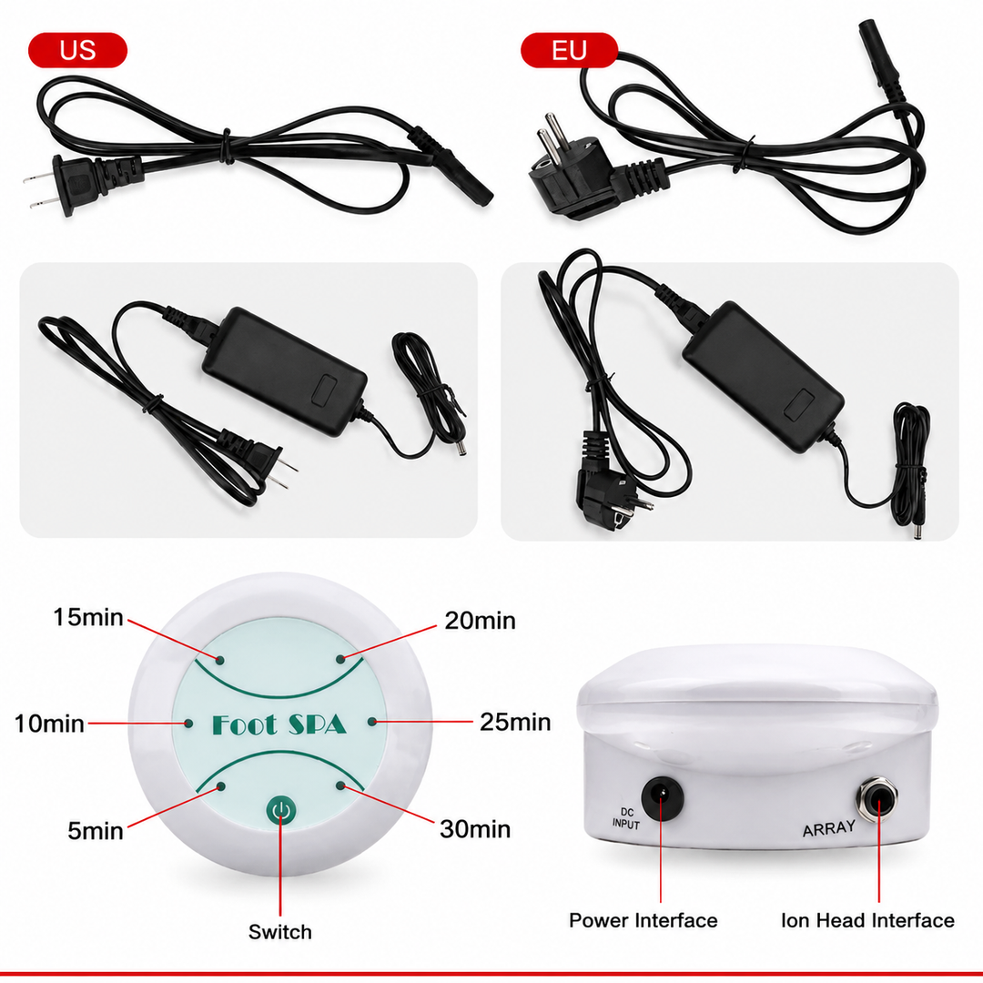 Premium Electric Foot Spa Massager Portable Foot Bath Vibrating Whirlpool Foot Soak Machine Compact Home Spa Device for Relaxation Daily Use Comfort