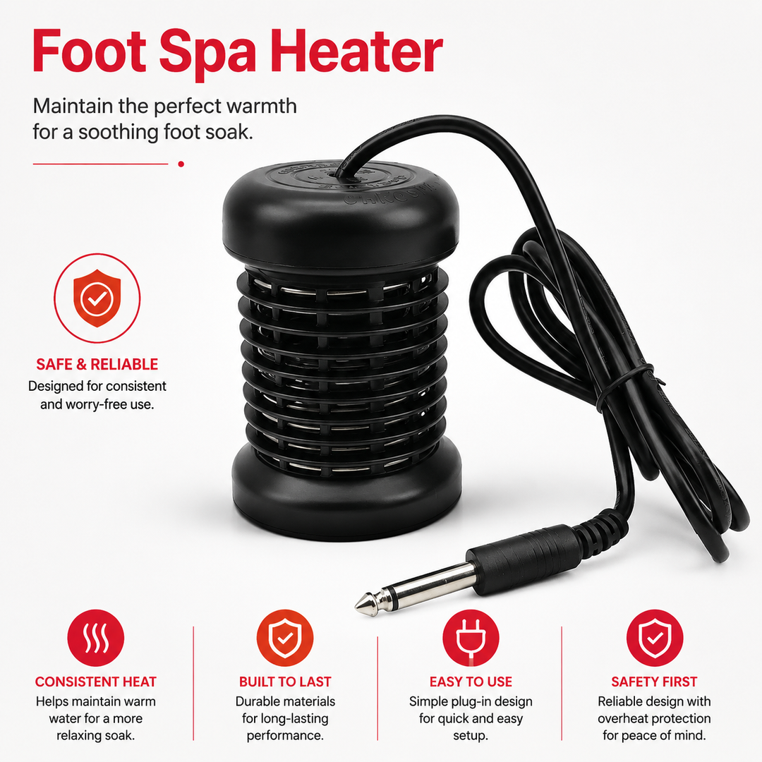 Premium Electric Foot Spa Massager Portable Foot Bath Vibrating Whirlpool Foot Soak Machine Compact Home Spa Device for Relaxation Daily Use Comfort