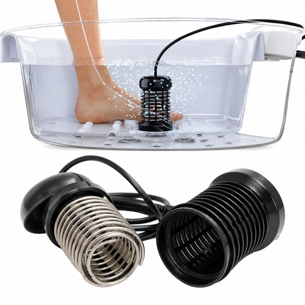 Premium Electric Foot Spa Massager Portable Foot Bath Vibrating Whirlpool Foot Soak Machine Compact Home Spa Device for Relaxation Daily Use Comfort