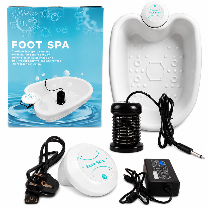 Premium Electric Foot Spa Massager Portable Foot Bath Vibrating Whirlpool Foot Soak Machine Compact Home Spa Device for Relaxation Daily Use Comfort