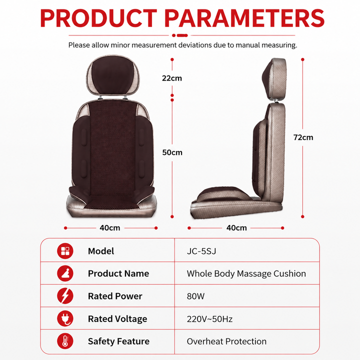 Premium Electric Full Body Massage Chair Infrared Heating Shiatsu Kneading Vibration Recliner Neck Back Waist Leg Massage Adjustable Ergonomic Home Relaxation Chair