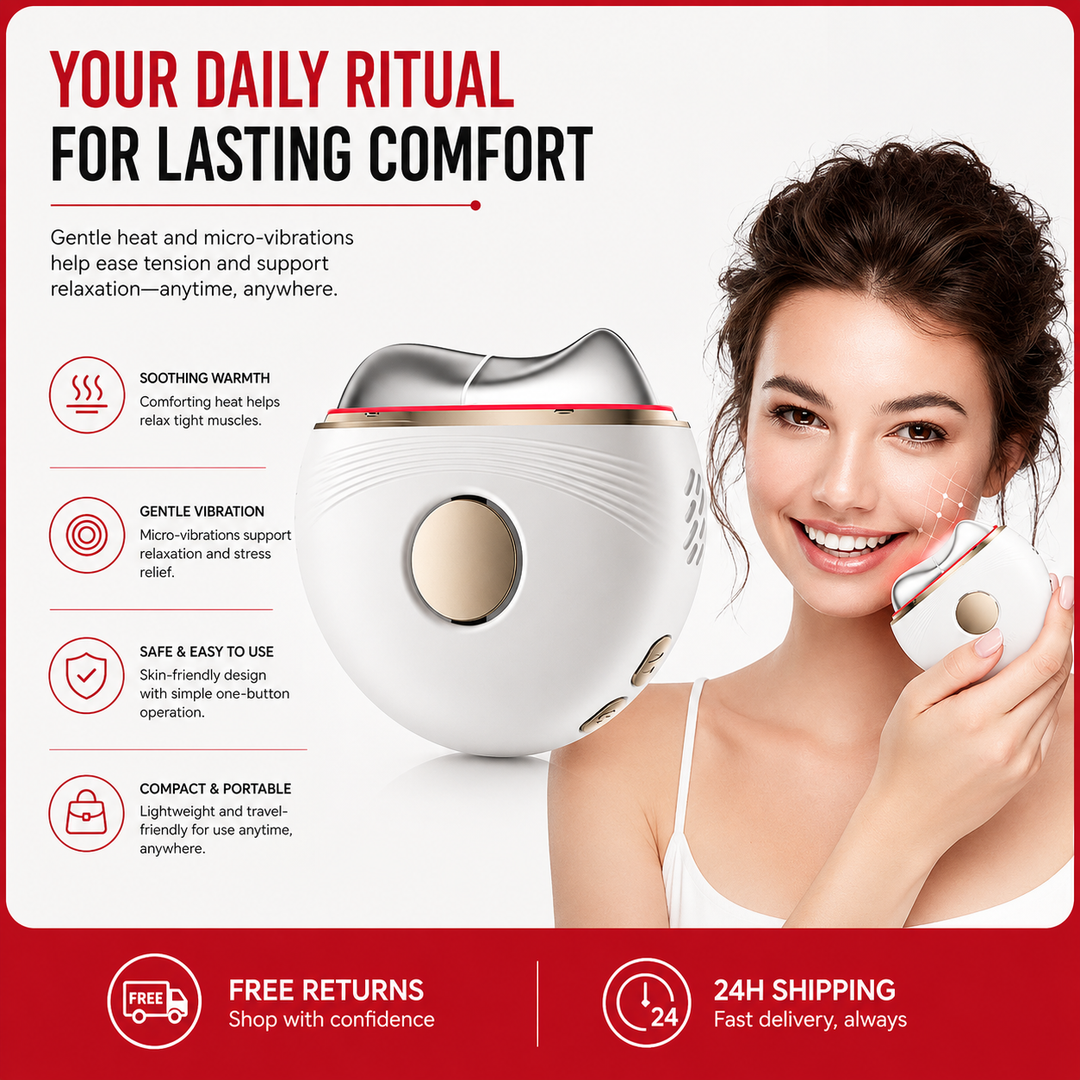 Premium Electric Gua Sha Facial Massager EMS Hot Cold LED Light Therapy Face Lifting Skin Sculpting Device USB-C Rechargeable Home Use Portable Glows