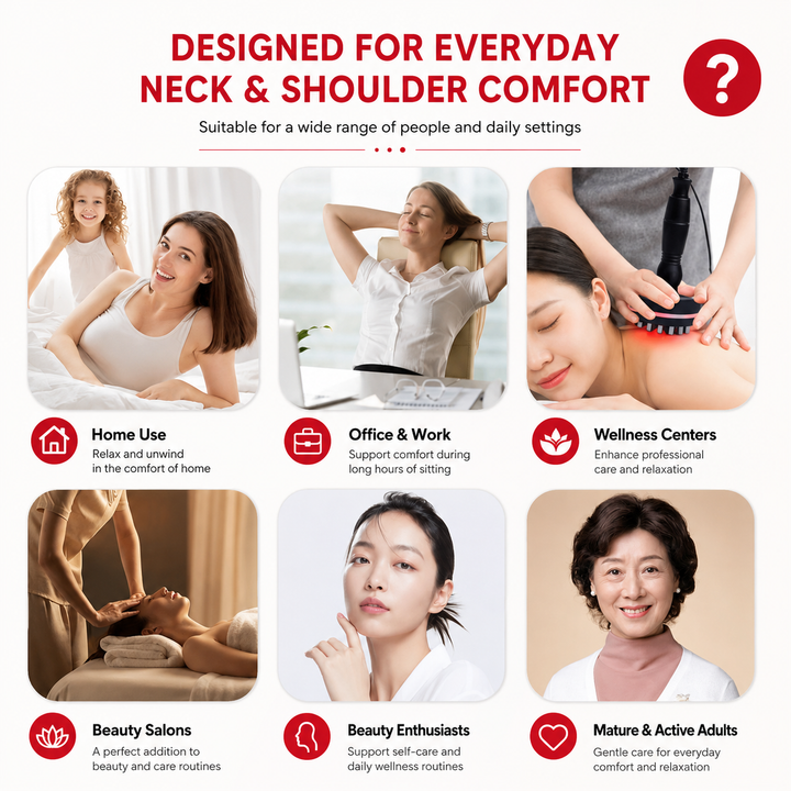 Premium Electric Gua Sha Massager with Heat Microcurrent Body Massage Brush for Back Arms Legs Muscle Relaxation Portable Wellness Recovery Tool