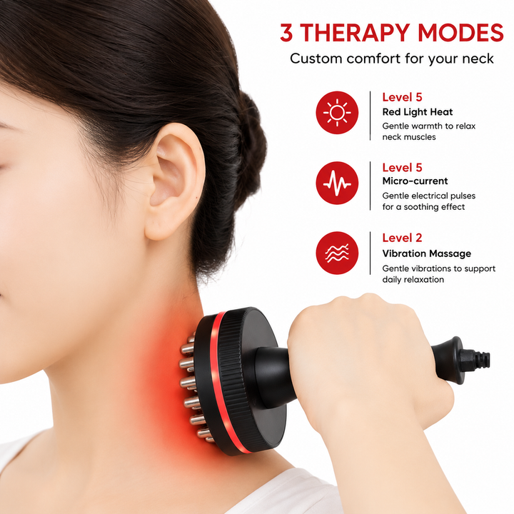 Premium Electric Gua Sha Massager with Heat Microcurrent Body Massage Brush for Back Arms Legs Muscle Relaxation Portable Wellness Recovery Tool