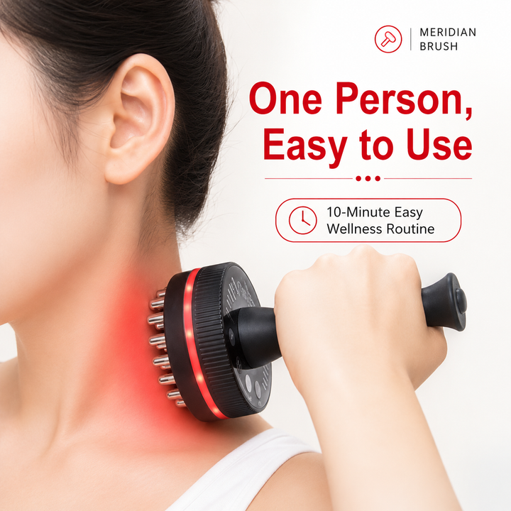 Premium Electric Gua Sha Massager with Heat Microcurrent Body Massage Brush for Back Arms Legs Muscle Relaxation Portable Wellness Recovery Tool