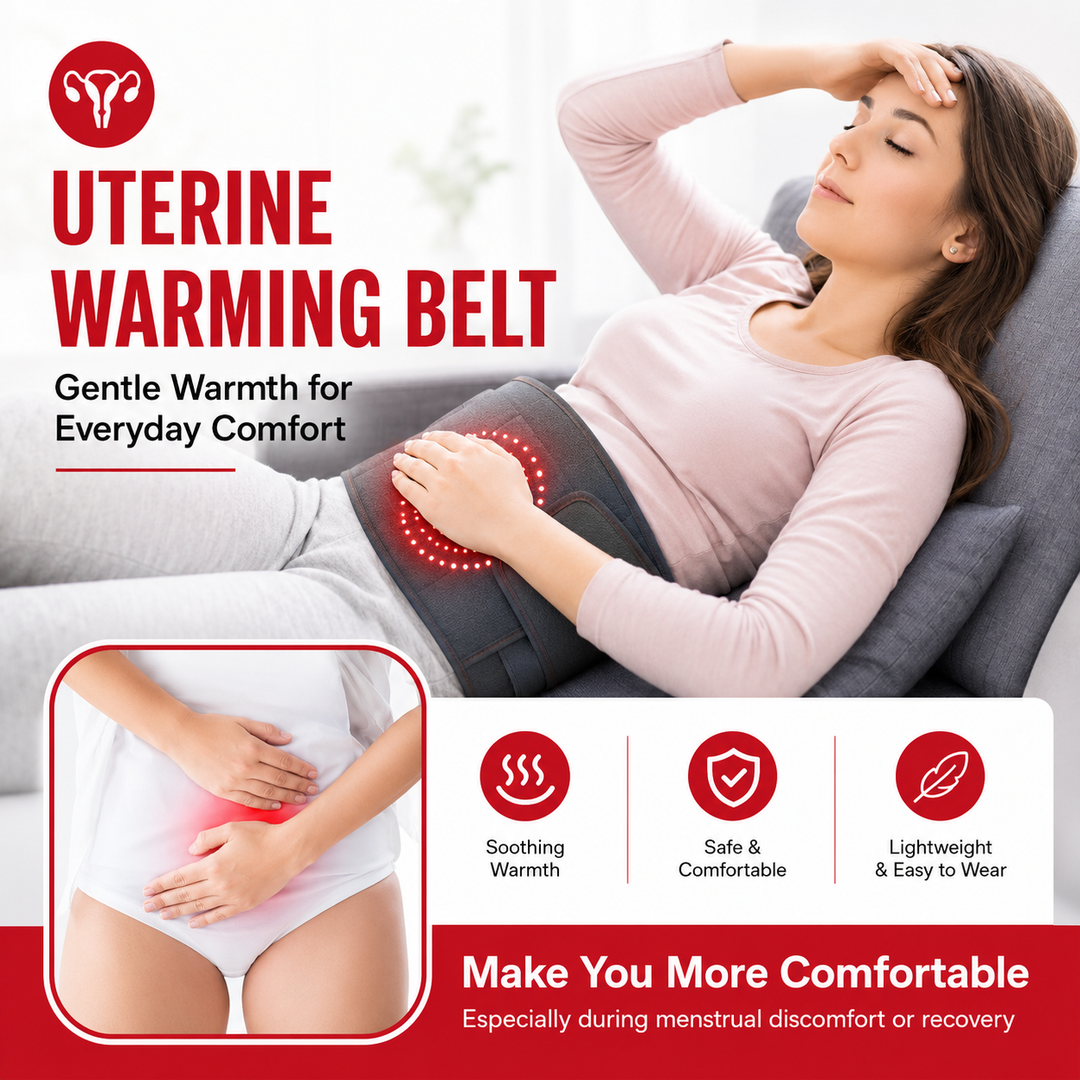 Premium Electric Heating Waist Massager Belt Rechargeable Vibration Heat Therapy Wrap Adjustable Lumbar Support Back Pain Relief Portable Belt