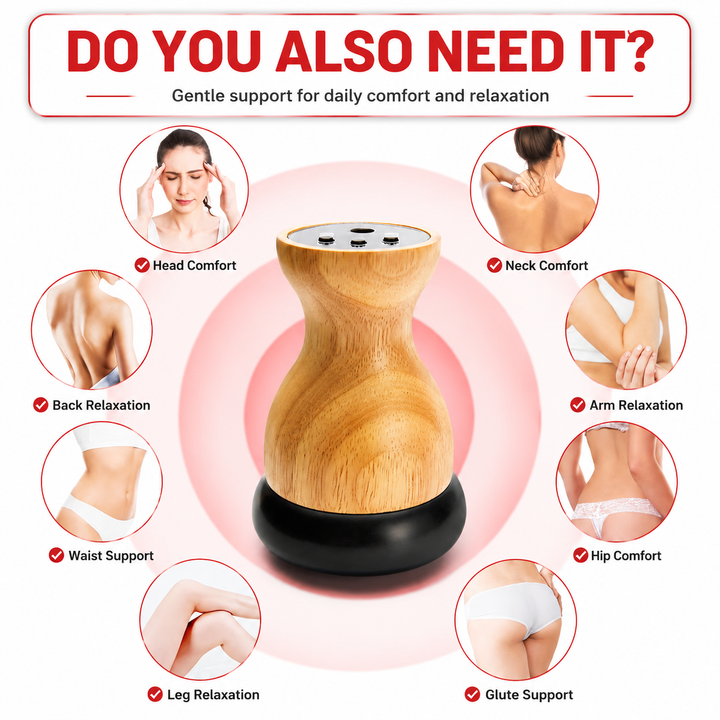 Premium Electric Hot Stone Gua Sha Massager Heated Bian Stone Body Massage Tool Back Waist Pain Relief Spa Heat Therapy Relaxation Device Pro