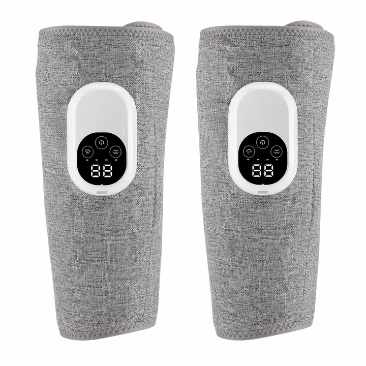 Premium Electric Leg Massager Wireless Rechargeable Air Compression Calf Massage Wrap Muscle Relaxation Adjustable Intensity Portable Leg Care Device