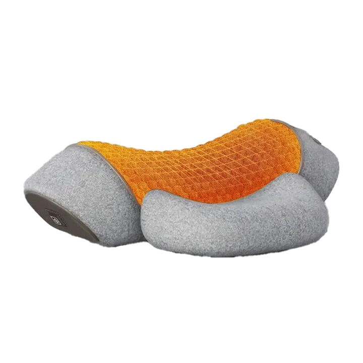 Premium Electric Neck Massager Pillow Ergonomic Neck Support Cushion Heat Vibration USB Rechargeable Memory Foam Neck Shoulder Relaxation Comfort