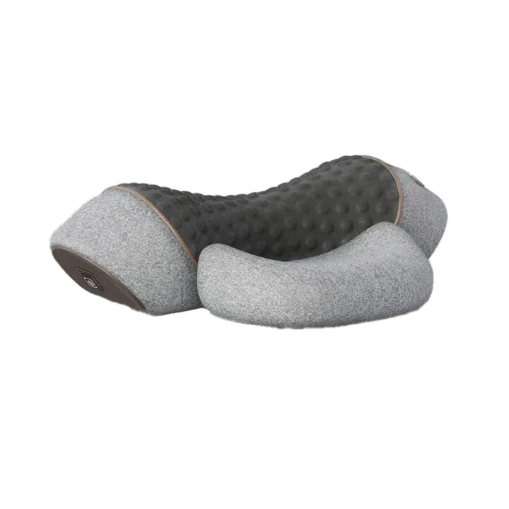 Premium Electric Neck Massager Pillow Ergonomic Neck Support Cushion Heat Vibration USB Rechargeable Memory Foam Neck Shoulder Relaxation Comfort