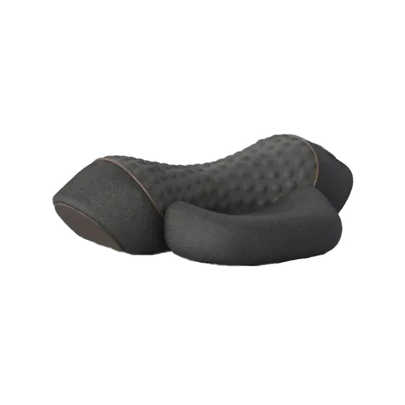 Premium Electric Neck Massager Pillow Ergonomic Neck Support Cushion Heat Vibration USB Rechargeable Memory Foam Neck Shoulder Relaxation Comfort