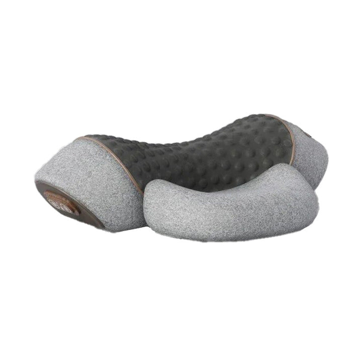 Premium Electric Neck Massager Pillow Ergonomic Neck Support Cushion Heat Vibration USB Rechargeable Memory Foam Neck Shoulder Relaxation Comfort