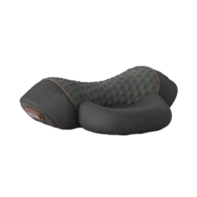Premium Electric Neck Massager Pillow Ergonomic Neck Support Cushion Heat Vibration USB Rechargeable Memory Foam Neck Shoulder Relaxation Comfort