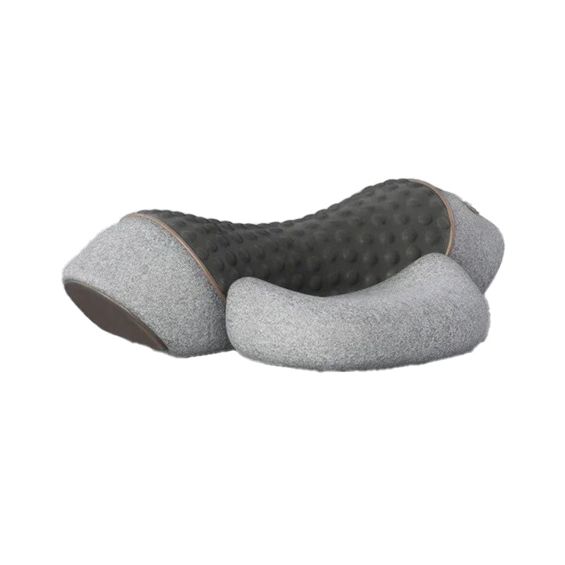 Premium Electric Neck Massager Pillow Ergonomic Neck Support Cushion Heat Vibration USB Rechargeable Memory Foam Neck Shoulder Relaxation Comfort