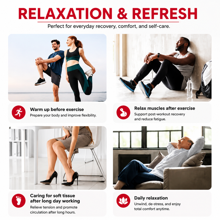 Premium Electric Pneumatic Leg Massager Air Compression Thigh Calf Foot Massager with Remote Control Multi Mode Air Compression Home Relaxation Device
