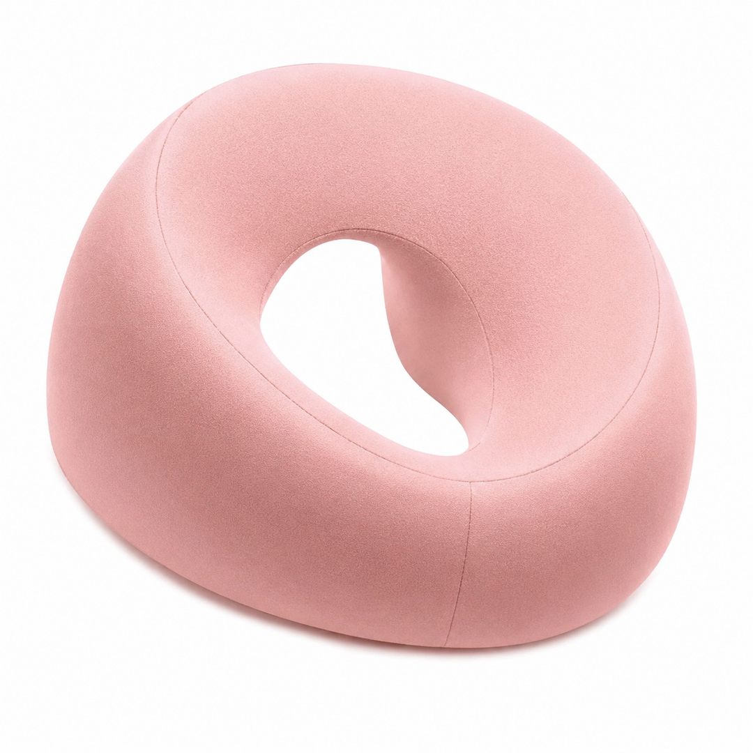 Premium Face Down Pillow Memory Foam Prone Headrest Breathable Anti Slip Base Removable Cover Cooling Towel Ergonomic Massage Pillow for Home Salon Spa Use