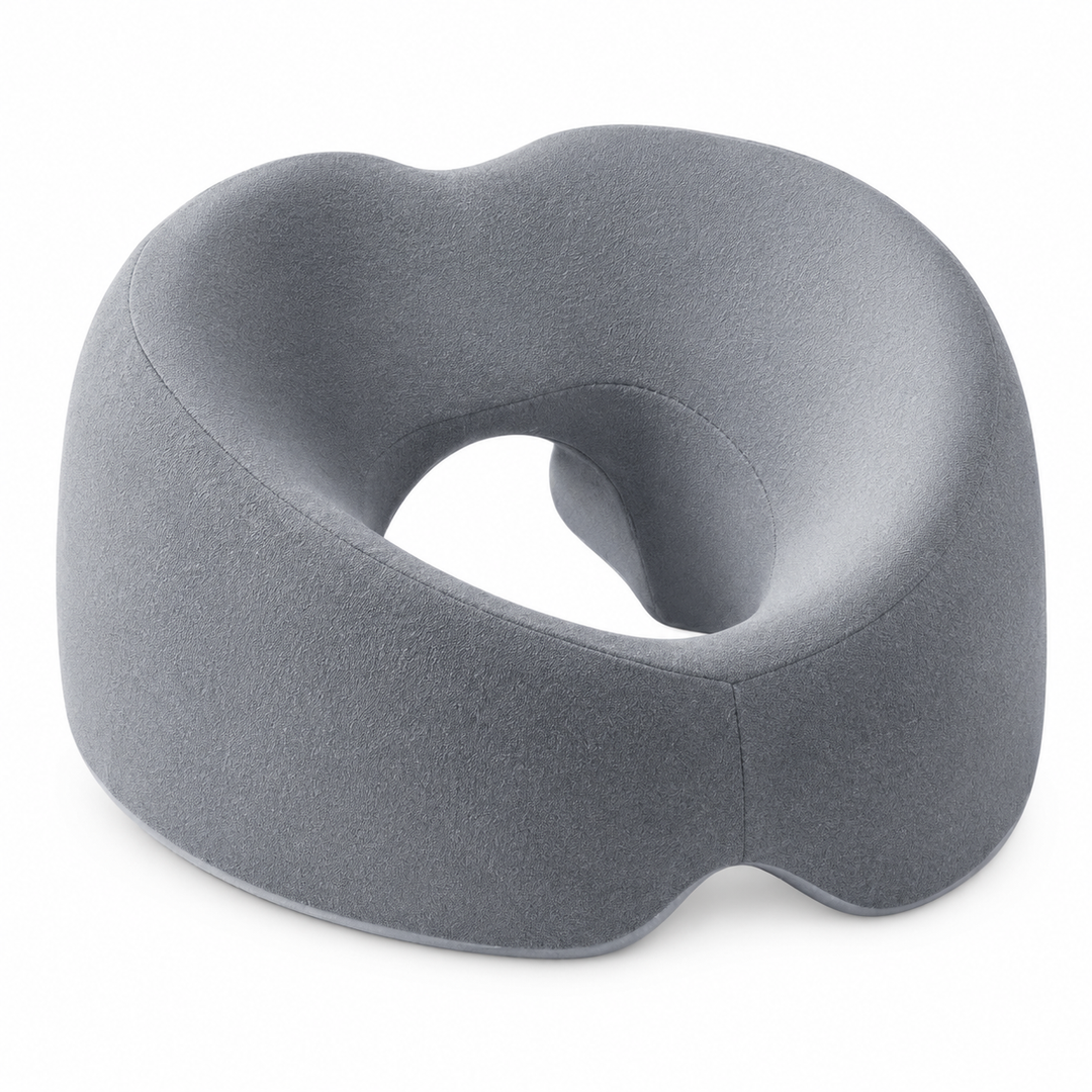 Premium Face Down Pillow Memory Foam Prone Headrest Breathable Anti Slip Base Removable Cover Cooling Towel Ergonomic Massage Pillow for Home Salon Spa Use