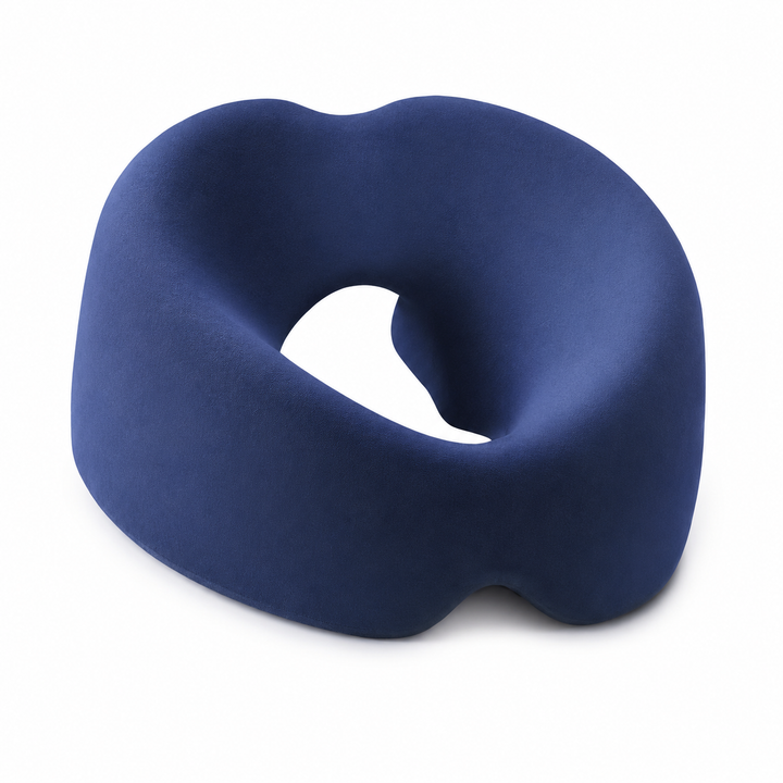 Premium Face Down Pillow Memory Foam Prone Headrest Breathable Anti Slip Base Removable Cover Cooling Towel Ergonomic Massage Pillow for Home Salon Spa Use