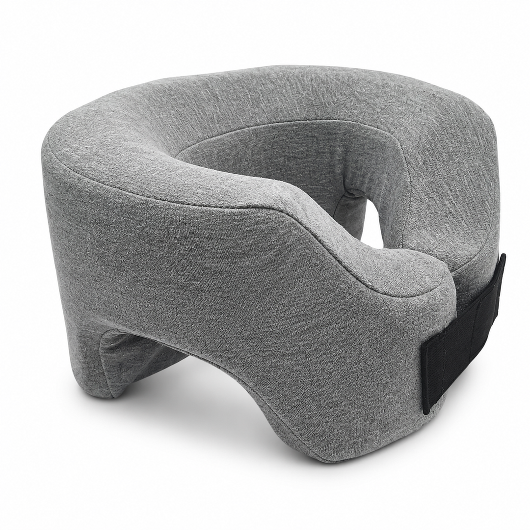 Premium Face Down Pillow Memory Foam Prone Headrest Breathable Anti Slip Base Removable Cover Cooling Towel Ergonomic Massage Pillow for Home Salon Spa Use