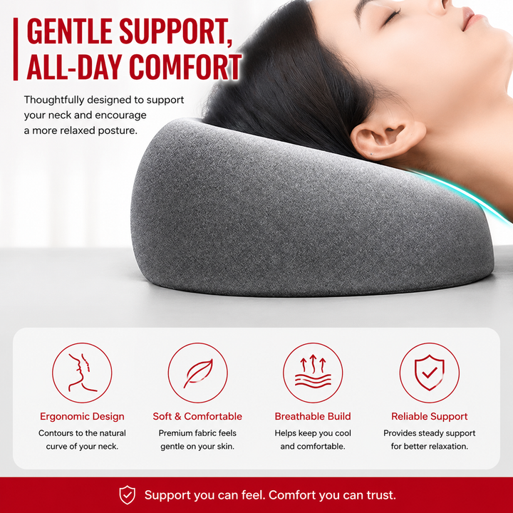 Premium Face Down Pillow Memory Foam Prone Headrest Breathable Anti Slip Base Removable Cover Cooling Towel Ergonomic Massage Pillow for Home Salon Spa Use