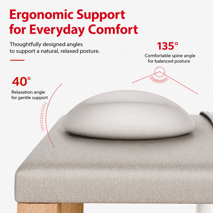Premium Face Down Pillow Memory Foam Prone Headrest Breathable Anti Slip Base Removable Cover Cooling Towel Ergonomic Massage Pillow for Home Salon Spa Use