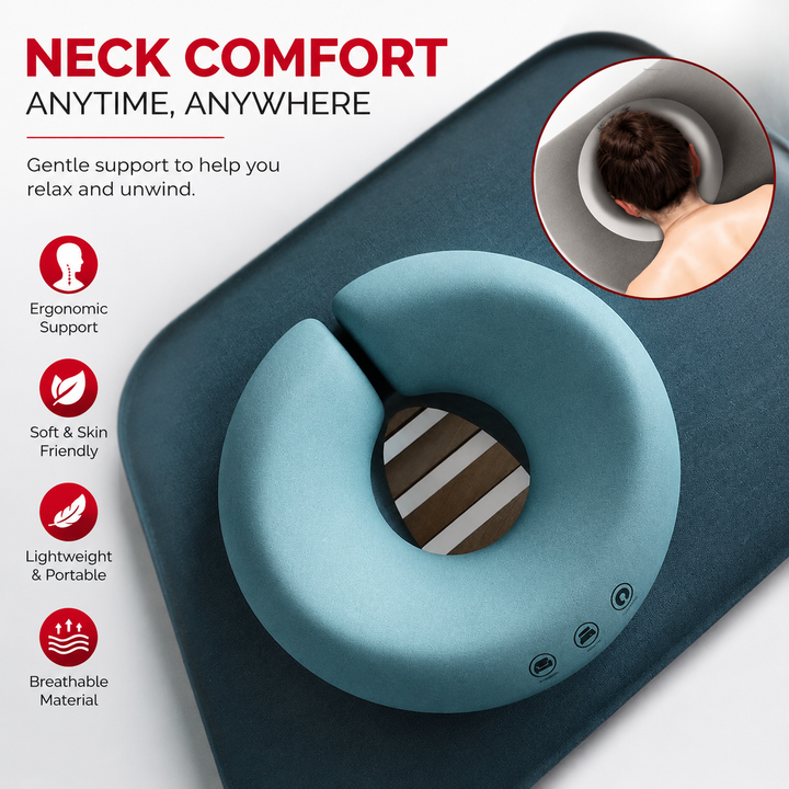 Premium Face Down Pillow Memory Foam Prone Headrest Breathable Anti Slip Base Removable Cover Cooling Towel Ergonomic Massage Pillow for Home Salon Spa Use
