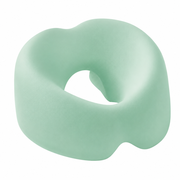 Premium Face Down Pillow Memory Foam Prone Massage Pillow Ergonomic Headrest Beauty Salon Home Use Anti Slip Zipper Washable Cover Pillow Towel