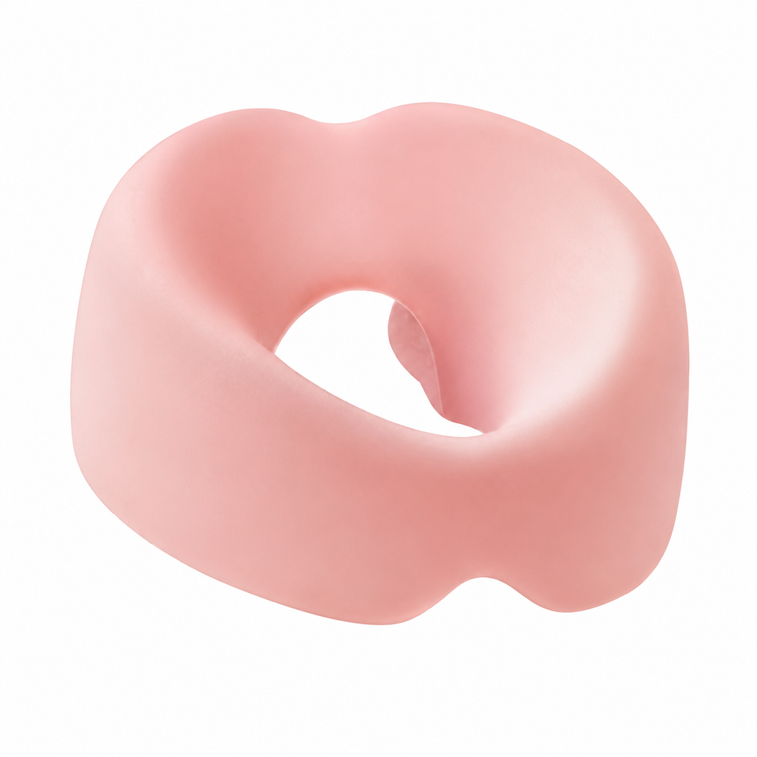 Premium Face Down Pillow Memory Foam Prone Massage Pillow Ergonomic Headrest Beauty Salon Home Use Anti Slip Zipper Washable Cover Pillow Towel